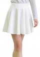 Women's Basic Versatile Stretchy Flared Casual Mini Skater Skirt